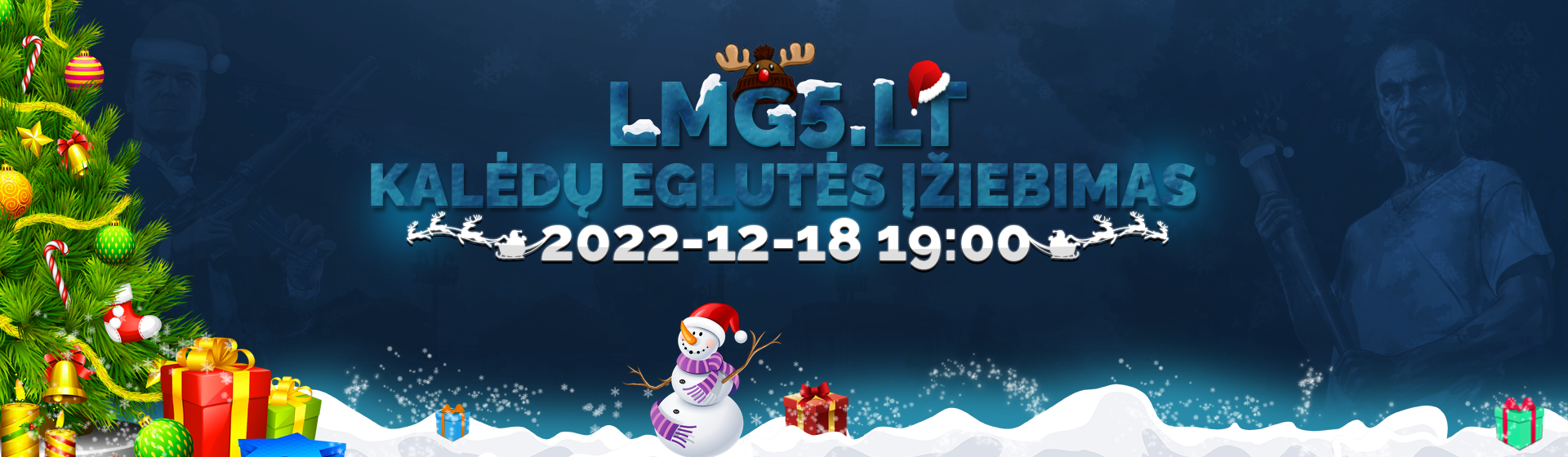 🎄 Kalėdų eglutės įžiebimas | 2022-12-18 19:00 val. 🎅